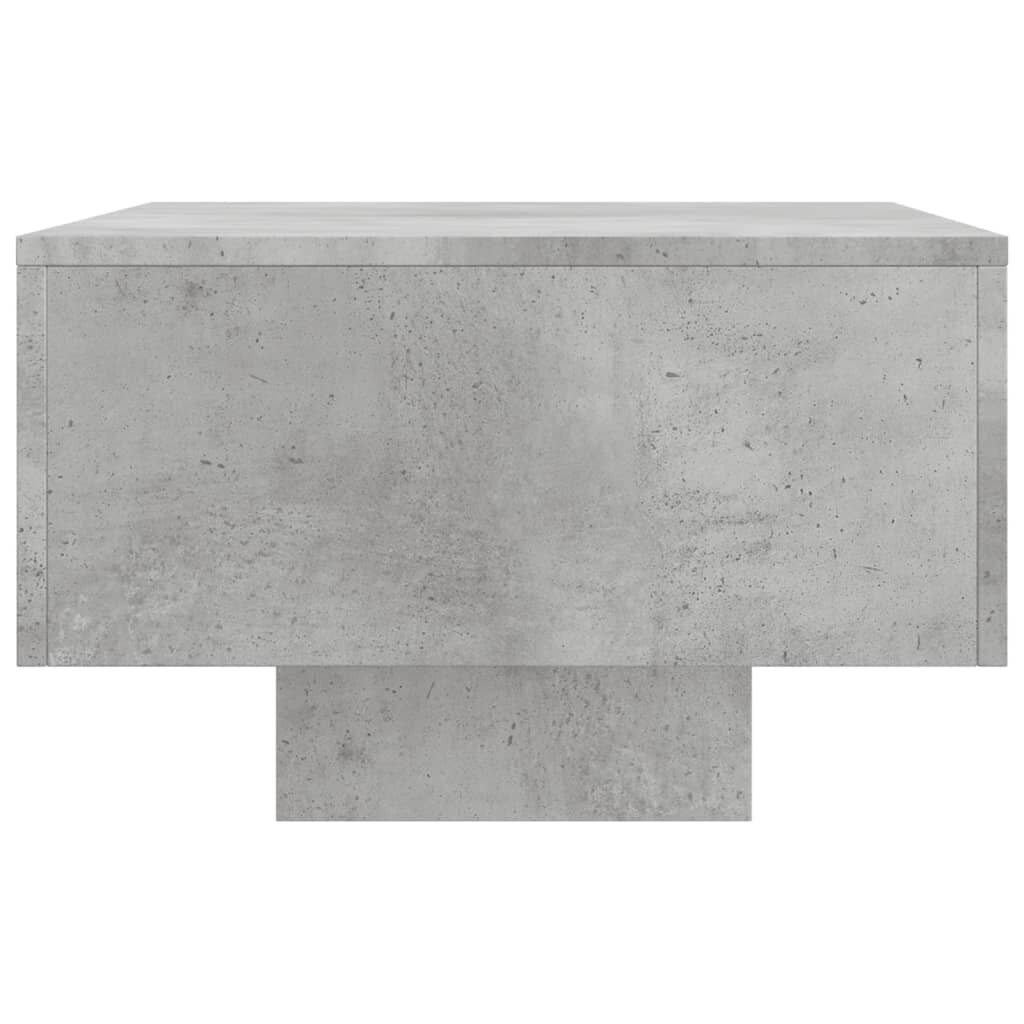 vidaXL Sohvapöytä betoninharmaa 100x49,5x31 cm tekninen puu hinta ja tiedot | Sohvapöydät | hobbyhall.fi