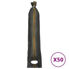 vidaXL Hiekkasäkit 50 kpl tummanvihreä 103x25 cm HDPE hinta ja tiedot | Hiekkalaatikot | hobbyhall.fi