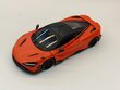 Leluauto MSZ Mclaren 765 LT, 1:24 hinta ja tiedot | Poikien lelut | hobbyhall.fi