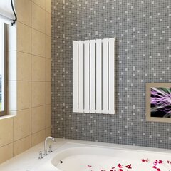 vidaXL Lämmityspaneeli valkoinen 542 mm x 900 mm hinta ja tiedot | Kylpyhuoneen patterit ja pyyhekuivaimet | hobbyhall.fi