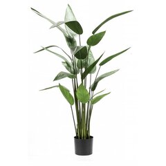 Emerald Helikonia tekokasvi vihreä 125 cm 419837 hinta ja tiedot | Keinotekoiset kukat | hobbyhall.fi