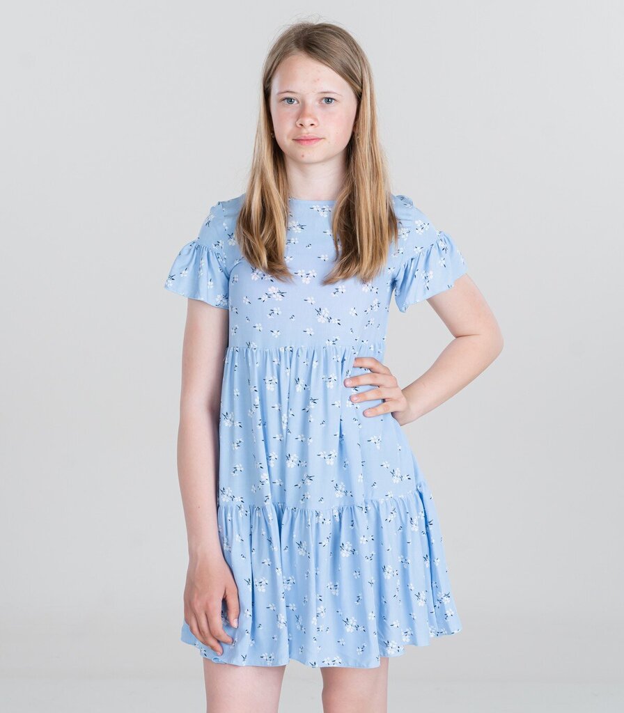 Lasten mekko 231472 01, sininen 231472*01-122 hinta ja tiedot | Tyttöjen mekot | hobbyhall.fi
