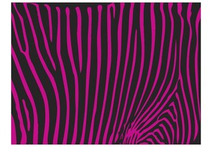 Valokuvatapetti - Zebra pattern (violet) 350x270 cm hinta ja tiedot | Valokuvatapetit | hobbyhall.fi