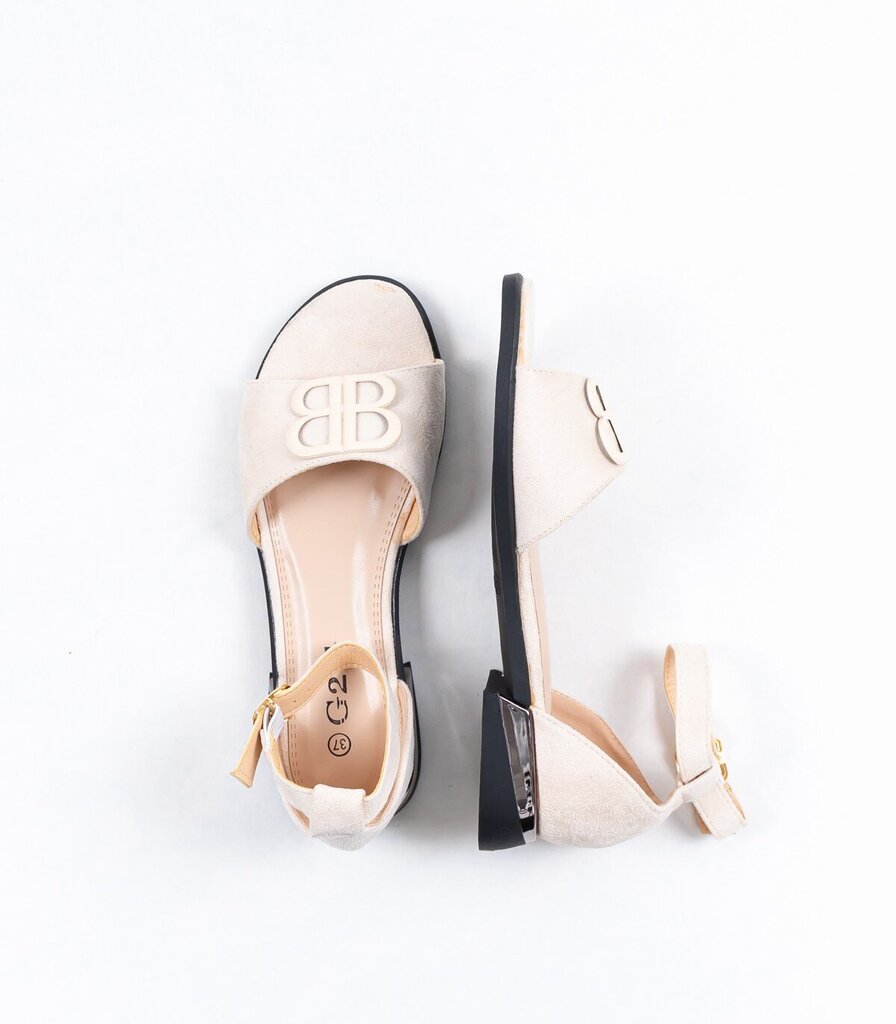 Naisten sandaalit 442011 01, beige 442011*01-041 hinta ja tiedot | Naisten avokkaat ja sandaalit | hobbyhall.fi