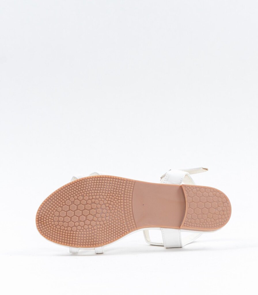 Naisten sandaalit 442873 01, valkoinen/hopea 442873*01-041 hinta ja tiedot | Naisten avokkaat ja sandaalit | hobbyhall.fi