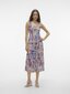 Vero Moda naisten mekko 10282481*03, luonnonvalkoinen/sininen 5715513393284 hinta ja tiedot | Mekot | hobbyhall.fi