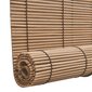 vidaXL Ruskeat bambu rullaverhot 120 x 160 cm hinta ja tiedot | Kaihtimet | hobbyhall.fi