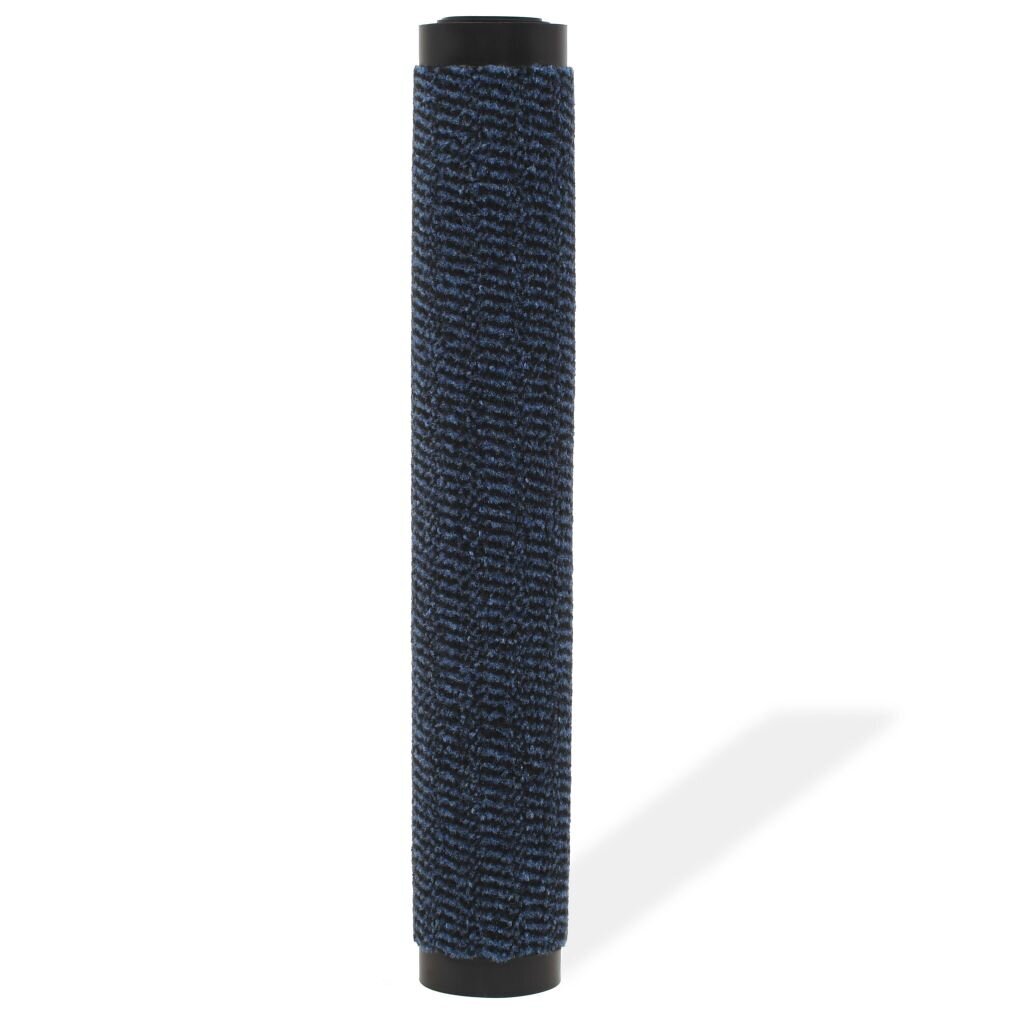 vidaXL Kuramatto suorakulmainen nukkapinta 40x60 cm sininen hinta ja tiedot | Ovimatot | hobbyhall.fi