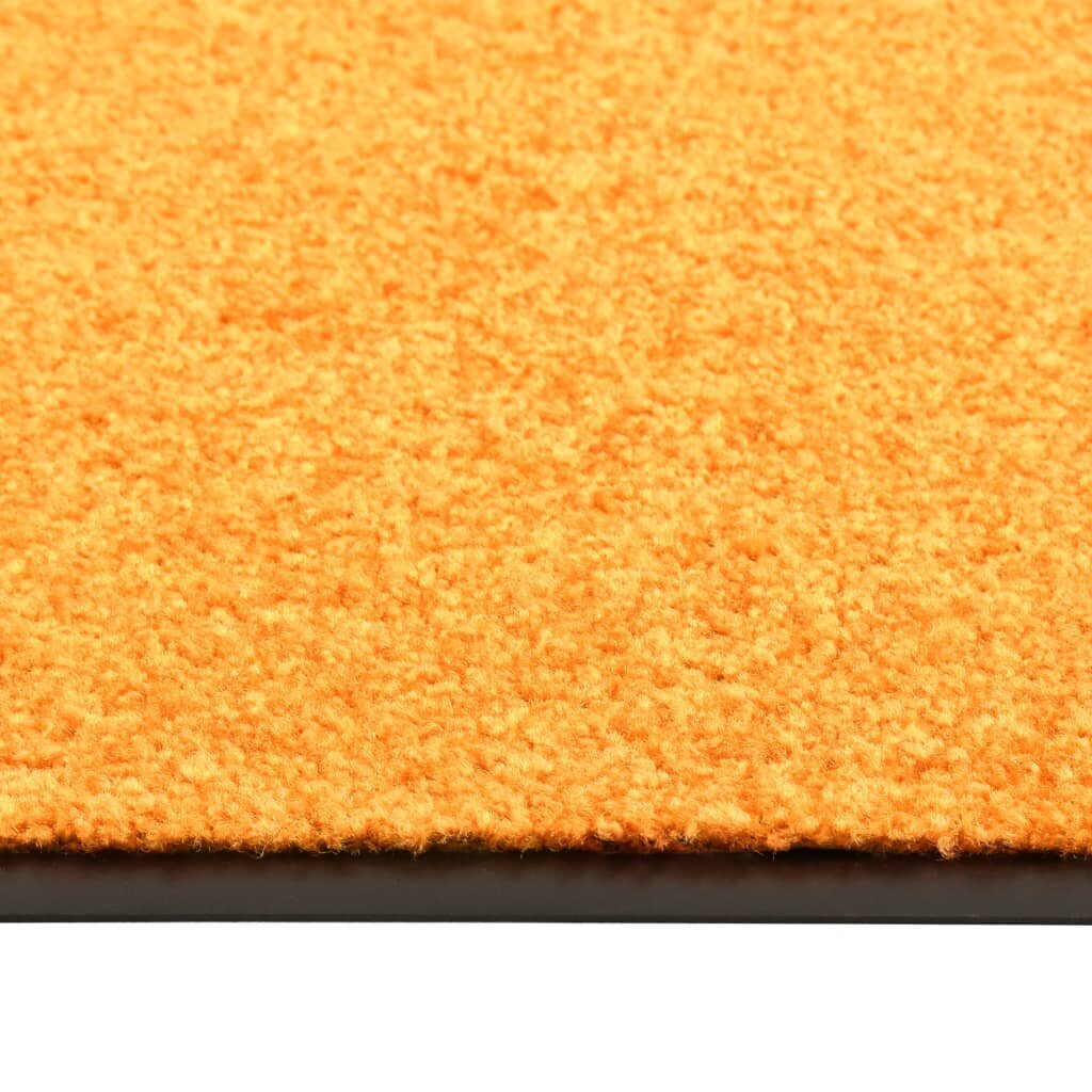 vidaXL Ovimatto pestävä oranssi 40x60 cm hinta ja tiedot | Ovimatot | hobbyhall.fi