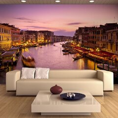 Valokuvatapetti - Kaupunki ystäville, Venice yöllä 400x309 cm hinta ja tiedot | Valokuvatapetit | hobbyhall.fi