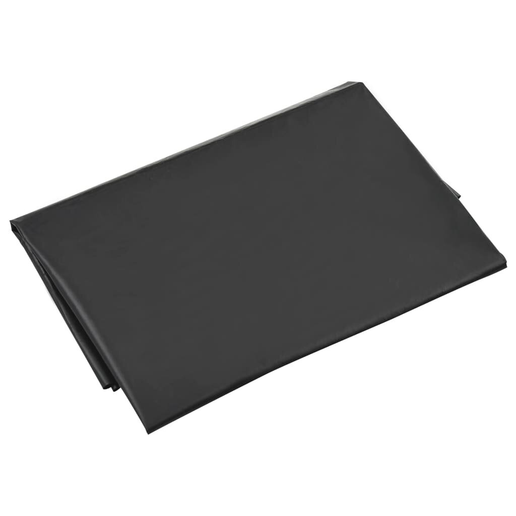 vidaXL Hiekkalaatikon pohjakangas musta 120x110 cm hinta ja tiedot | Hiekkalaatikot | hobbyhall.fi