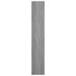 vidaXL Kirjahylly harmaa Sonoma 36x30x171 cm tekninen puu hinta ja tiedot | Hyllyt | hobbyhall.fi