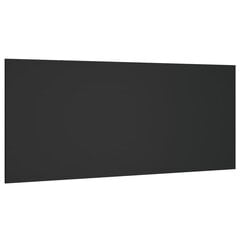 vidaXL Sängynpääty musta 200x1,5x80 cm tekninen puu hinta ja tiedot | Sängyt | hobbyhall.fi