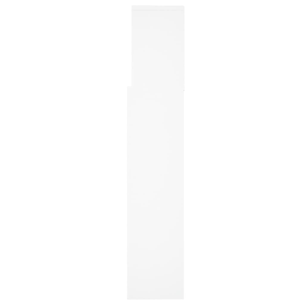 vidaXL Sängynpääty säilytystilalla valkoinen 160x19x103,5 cm hinta ja tiedot | Sängyt | hobbyhall.fi