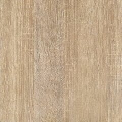 vidaXL Kaappi Sonoma-tammi 60x36x110 cm tekninen puu hinta ja tiedot | Olohuoneen kaapit ja lipastot | hobbyhall.fi