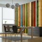 Valokuvatapetti - Wooden rainbow 400x309 cm hinta ja tiedot | Valokuvatapetit | hobbyhall.fi