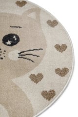 Hanse Home lasten matto Cat 140x140 cm hinta ja tiedot | Isot matot | hobbyhall.fi