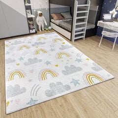 Hanse Home lasten matto Rainbow Clouds 120x170 cm hinta ja tiedot | Isot matot | hobbyhall.fi