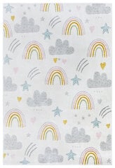 Hanse Home lasten matto Rainbow Clouds 160x235 cm hinta ja tiedot | Isot matot | hobbyhall.fi