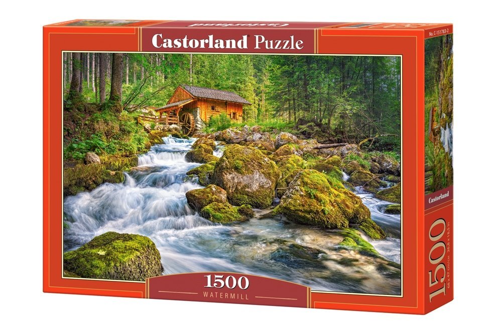 Castorland palapeli Vesimylly, 1500 kpl hinta ja tiedot | Palapelit | hobbyhall.fi