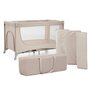 Maniežas Kinderkraft Joy 2 Travel Cot, Beige hinta ja tiedot | Matkasängyt | hobbyhall.fi