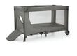 Matkasänky Kinderkraft Joy 2 Travel Cot, Dark Grey hinta ja tiedot | Matkasängyt | hobbyhall.fi