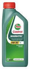 Castrol Magnatec 5W-30 A5 synteettinen moottoriöljy, 1 l hinta ja tiedot | Castrol Autotuotteet | hobbyhall.fi