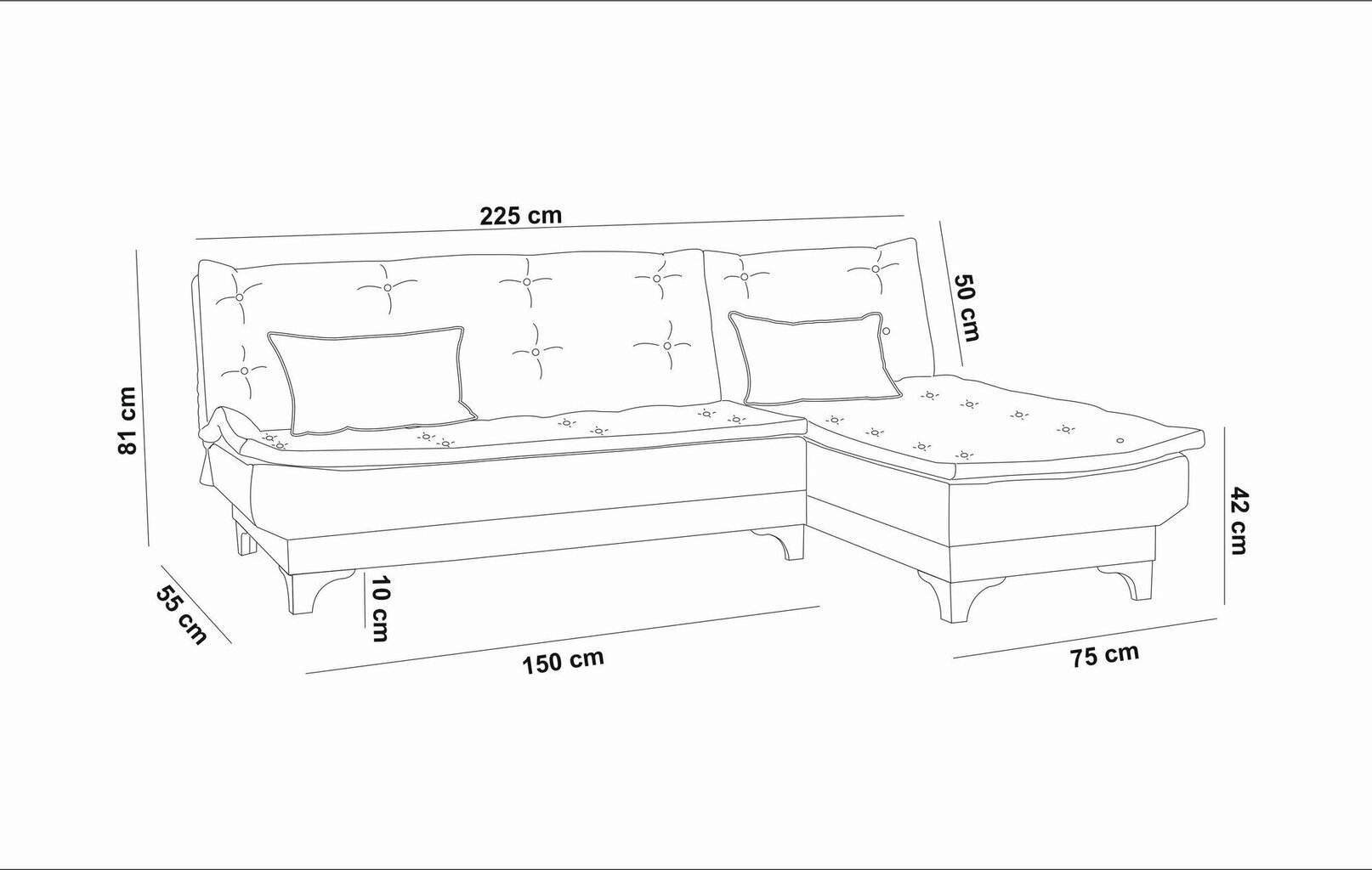 Pehmeä kulma Santo, vihreä hinta ja tiedot | Kulmasohvat ja divaanisohvat | hobbyhall.fi