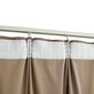 vidaXL Pimennysverho koukuilla sametti beige 290x245 cm hinta ja tiedot | Verhot | hobbyhall.fi