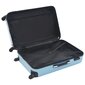 vidaXL Kovapintainen matkalaukkusarja 3 kpl sininen ABS hinta ja tiedot | Matkalaukut ja -kassit | hobbyhall.fi
