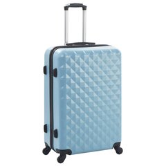 vidaXL Kovapintainen matkalaukkusarja 3 kpl sininen ABS hinta ja tiedot | Matkalaukut ja matkakassit | hobbyhall.fi