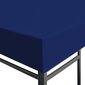 vidaXL Huvimajan katto 310 g / m² 4x3 m sininen hinta ja tiedot | Puutarhapaviljongit | hobbyhall.fi