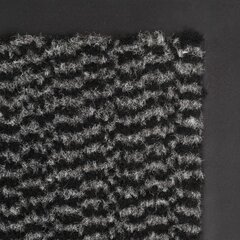 vidaXL Kuramatot 2 kpl suorakulmainen nukkapinta 80x120 cm antrasiitti hinta ja tiedot | Ovimatot | hobbyhall.fi