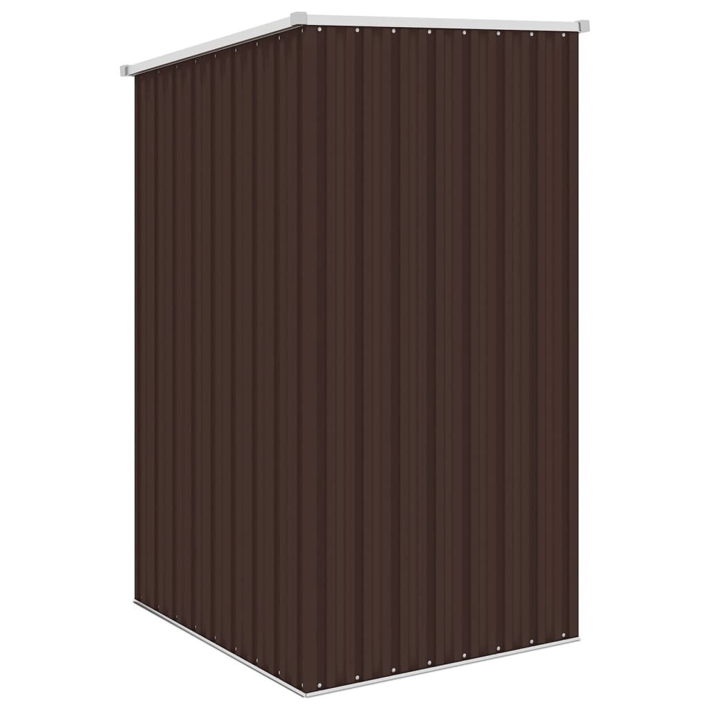 vidaXL Puutarhavaja ruskea 87x98x159 cm galvanoitu teräs hinta ja tiedot | Piharakennukset | hobbyhall.fi