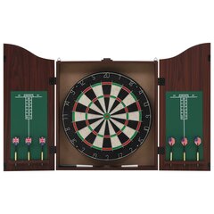 vidaXL Ammattilaistasoinen sisalinen tikkataulu kaapilla ja 6 tikkaa hinta ja tiedot | Darts | hobbyhall.fi