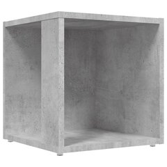 vidaXL Sivupöytä betoninharmaa 33x33x34,5 cm lastulevy hinta ja tiedot | Sohvapöydät | hobbyhall.fi