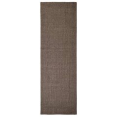 vidaXL Matto luonnollinen sisal 80x250 cm ruskea hinta ja tiedot | Isot matot | hobbyhall.fi