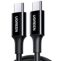 Kaapeli USB Ugreen US300 USB-C to USB-C 5A 100W 2.0 m musta hinta ja tiedot | Puhelinkaapelit | hobbyhall.fi