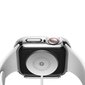 Suojalasi / kotelo Dux Ducis Hamo Apple Watch 44mm hopea hinta ja tiedot | Älykellojen ja aktiivisuusrannekkeiden lisätarvikkeet | hobbyhall.fi