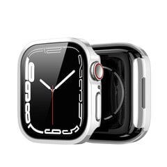 Suojalasi / kotelo Dux Ducis Hamo Apple Watch 45mm hopea hinta ja tiedot | Älykellojen ja aktiivisuusrannekkeiden lisätarvikkeet | hobbyhall.fi