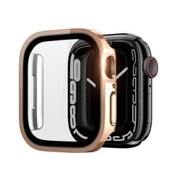 Suojalasi / kotelo Dux Ducis Hamo Apple Watch 45mm vaaleanpunainen hinta ja tiedot | Älykellojen ja aktiivisuusrannekkeiden lisätarvikkeet | hobbyhall.fi