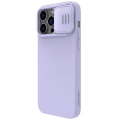 Kotelo Nillkin CamShield Silky Magnetic Silicone Apple iPhone 14 Pro vaaleanvioletti hinta ja tiedot | Puhelimen kuoret ja kotelot | hobbyhall.fi