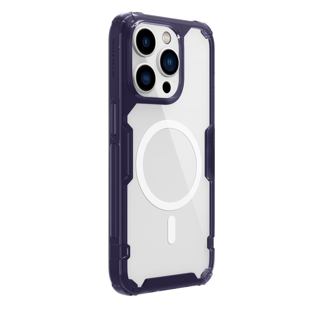 Kotelo Nillkin Nature TPU Pro Magnetic Apple iPhone 14 Pro violettiti hinta ja tiedot | Puhelimen kuoret ja kotelot | hobbyhall.fi