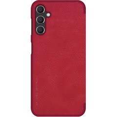 Kotelo Nillkin Qin Leather Samsung A145 A14 4G/A146 A14 5G punainen hinta ja tiedot | Puhelimen kuoret ja kotelot | hobbyhall.fi