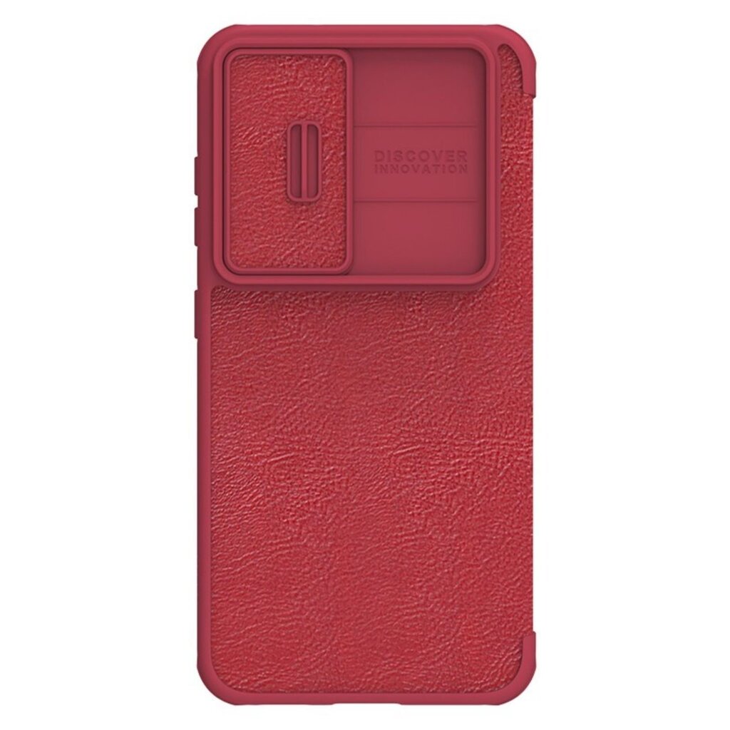 Kotelo Nillkin Qin Pro Leather Samsung S911 S23 5G punainen hinta ja tiedot | Puhelimen kuoret ja kotelot | hobbyhall.fi