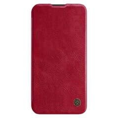Kotelo Nillkin Qin Pro Leather Samsung S916 S23 Plus 5G punainen hinta ja tiedot | Puhelimen kuoret ja kotelot | hobbyhall.fi