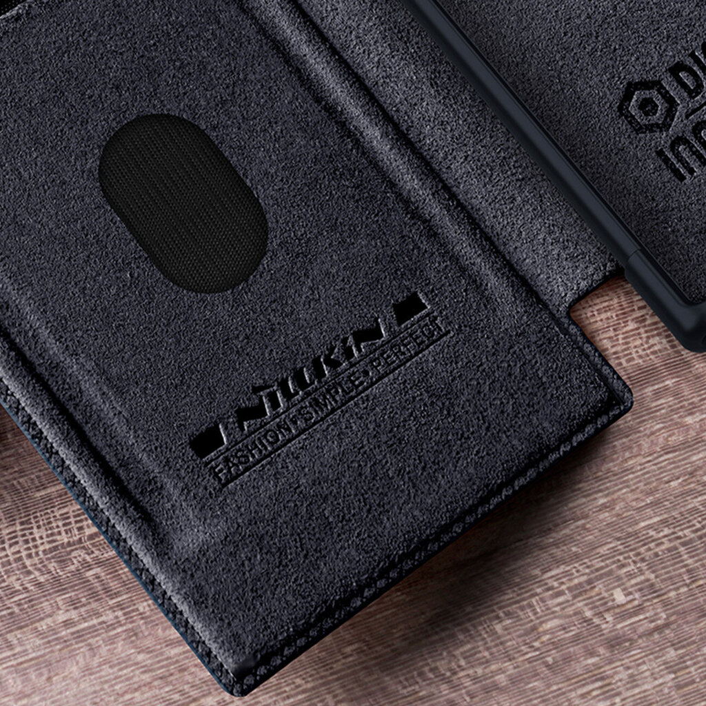 Kotelo Nillkin Qin Pro Leather Samsung S918 S23 Ultra 5G punainen hinta ja tiedot | Puhelimen kuoret ja kotelot | hobbyhall.fi