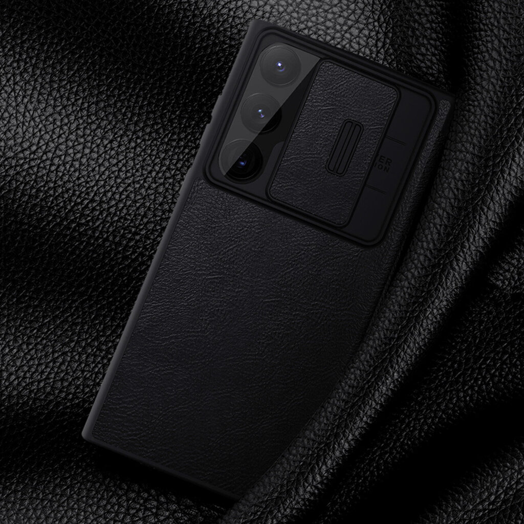 Kotelo Nillkin Qin Pro Leather Samsung S918 S23 Ultra 5G punainen hinta ja tiedot | Puhelimen kuoret ja kotelot | hobbyhall.fi