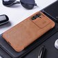 Kotelo Nillkin Qin Pro Leather Samsung A546 A54 5G ruskea hinta ja tiedot | Puhelimen kuoret ja kotelot | hobbyhall.fi