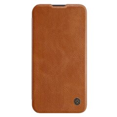Kotelo Nillkin Qin Pro Leather Samsung A546 A54 5G ruskea hinta ja tiedot | Puhelimen kuoret ja kotelot | hobbyhall.fi